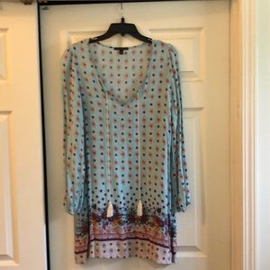 Junior size XL print dress.